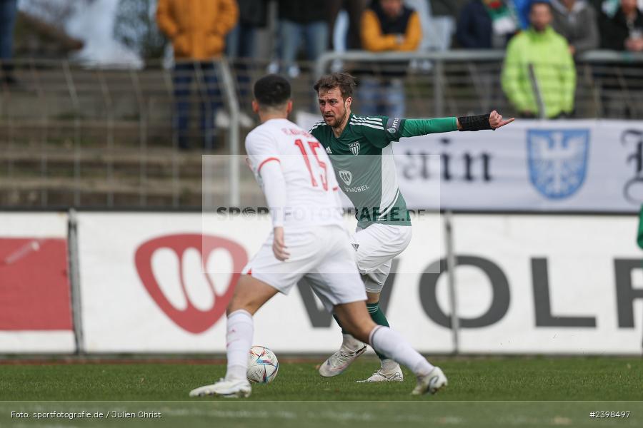 sport, action, Willy-Sachs-Stadion, Schweinfurt, Regionalliga Bayern, März 2024, Fussball, FCS, FCA, FC Augsburg II, BFV, 25. Spieltag, 16.03.2024, 1. FC Schweinfurt 1905 - Bild-ID: 2398497