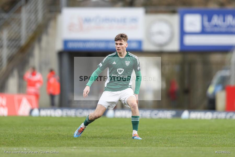 sport, action, Willy-Sachs-Stadion, Schweinfurt, Regionalliga Bayern, März 2024, Fussball, FCS, FCA, FC Augsburg II, BFV, 25. Spieltag, 16.03.2024, 1. FC Schweinfurt 1905 - Bild-ID: 2398502