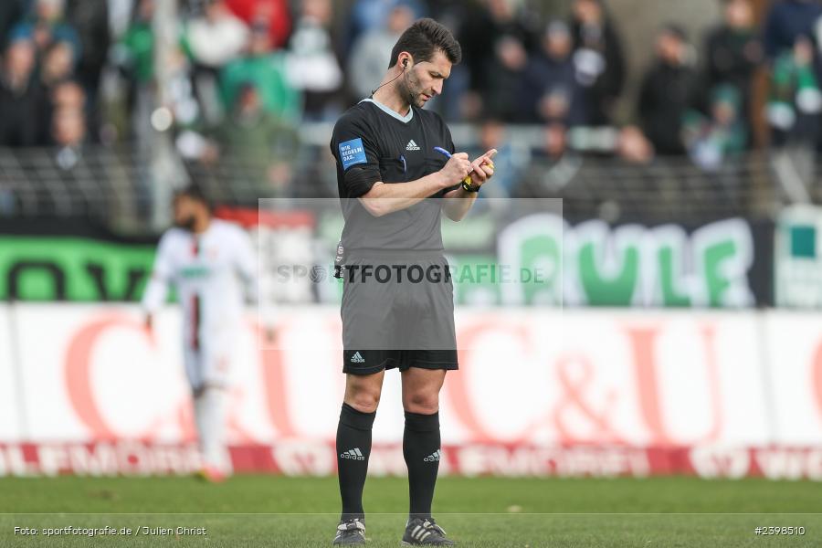 sport, action, Willy-Sachs-Stadion, Schweinfurt, Regionalliga Bayern, März 2024, Fussball, FCS, FCA, FC Augsburg II, BFV, 25. Spieltag, 16.03.2024, 1. FC Schweinfurt 1905 - Bild-ID: 2398510