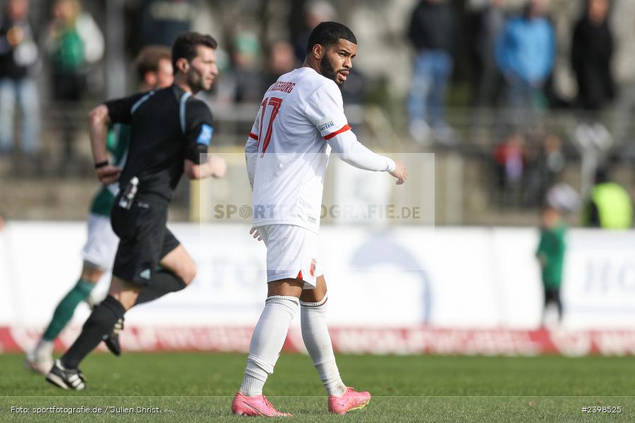 sport, action, Willy-Sachs-Stadion, Schweinfurt, Regionalliga Bayern, März 2024, Fussball, FCS, FCA, FC Augsburg II, BFV, 25. Spieltag, 16.03.2024, 1. FC Schweinfurt 1905 - Bild-ID: 2398525