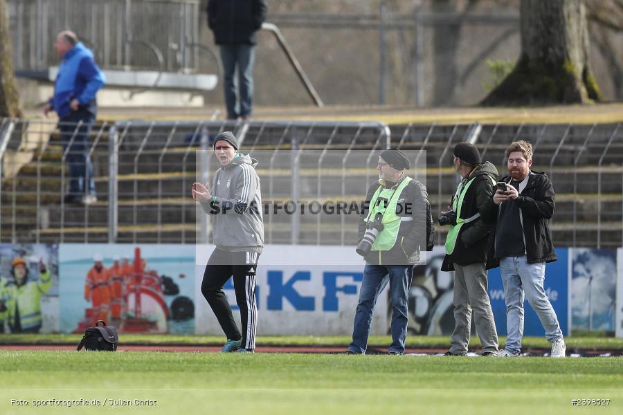 sport, action, Willy-Sachs-Stadion, Schweinfurt, Regionalliga Bayern, März 2024, Fussball, FCS, FCA, FC Augsburg II, BFV, 25. Spieltag, 16.03.2024, 1. FC Schweinfurt 1905 - Bild-ID: 2398527