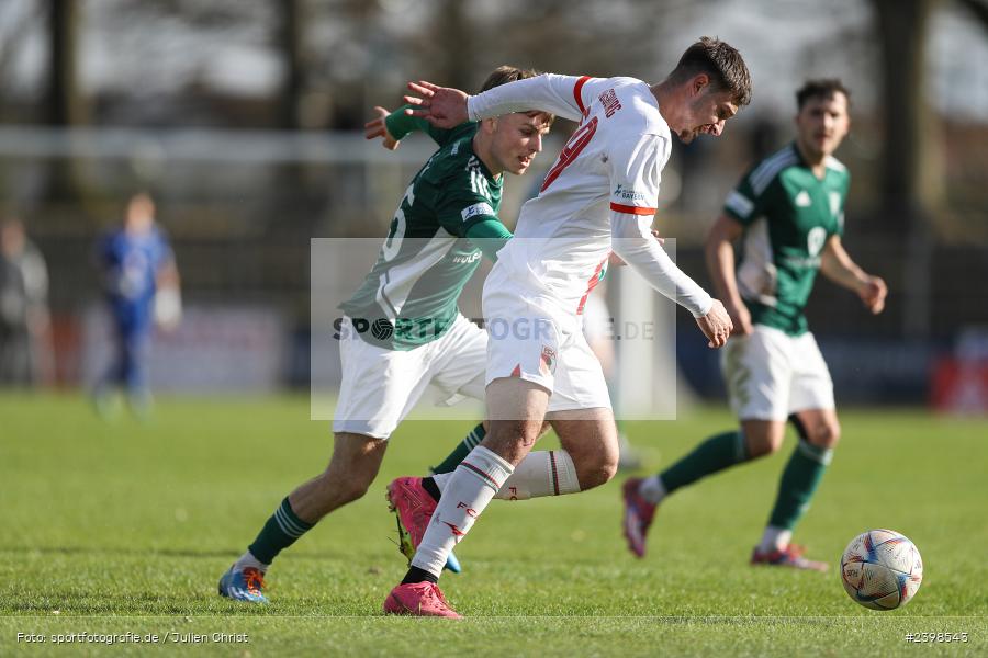 sport, action, Willy-Sachs-Stadion, Schweinfurt, Regionalliga Bayern, März 2024, Fussball, FCS, FCA, FC Augsburg II, BFV, 25. Spieltag, 16.03.2024, 1. FC Schweinfurt 1905 - Bild-ID: 2398543