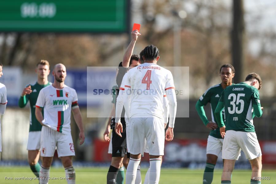 sport, action, Willy-Sachs-Stadion, Schweinfurt, Regionalliga Bayern, März 2024, Fussball, FCS, FCA, FC Augsburg II, BFV, 25. Spieltag, 16.03.2024, 1. FC Schweinfurt 1905 - Bild-ID: 2398552