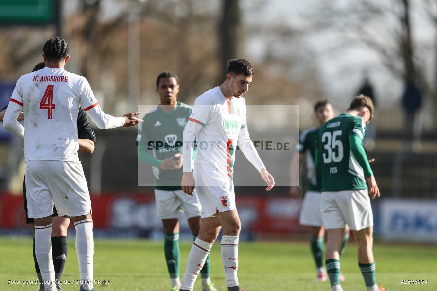 sport, action, Willy-Sachs-Stadion, Schweinfurt, Regionalliga Bayern, März 2024, Fussball, FCS, FCA, FC Augsburg II, BFV, 25. Spieltag, 16.03.2024, 1. FC Schweinfurt 1905 - Bild-ID: 2398554