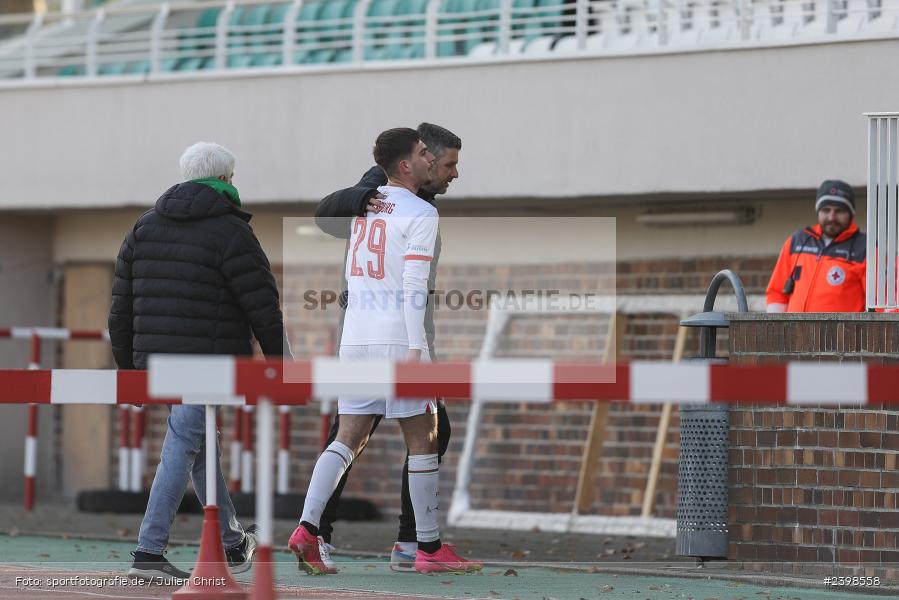 sport, action, Willy-Sachs-Stadion, Schweinfurt, Regionalliga Bayern, März 2024, Fussball, FCS, FCA, FC Augsburg II, BFV, 25. Spieltag, 16.03.2024, 1. FC Schweinfurt 1905 - Bild-ID: 2398558