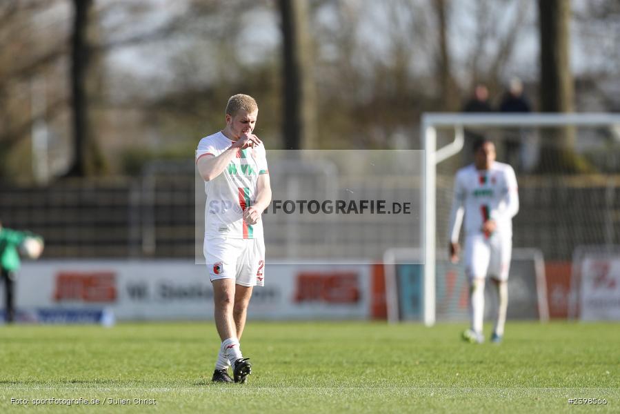 sport, action, Willy-Sachs-Stadion, Schweinfurt, Regionalliga Bayern, März 2024, Fussball, FCS, FCA, FC Augsburg II, BFV, 25. Spieltag, 16.03.2024, 1. FC Schweinfurt 1905 - Bild-ID: 2398566