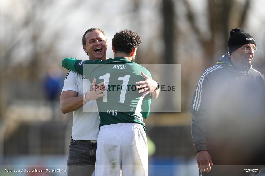 sport, action, Willy-Sachs-Stadion, Schweinfurt, Regionalliga Bayern, März 2024, Fussball, FCS, FCA, FC Augsburg II, BFV, 25. Spieltag, 16.03.2024, 1. FC Schweinfurt 1905 - Bild-ID: 2398571