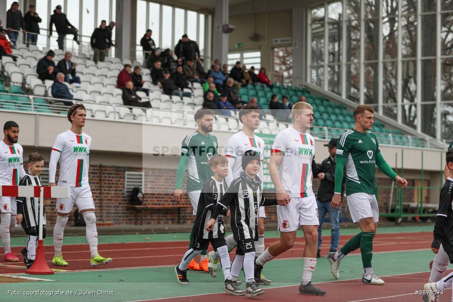 sport, action, Willy-Sachs-Stadion, Schweinfurt, Regionalliga Bayern, März 2024, Fussball, FCS, FCA, FC Augsburg II, BFV, 25. Spieltag, 16.03.2024, 1. FC Schweinfurt 1905 - Bild-ID: 2398594