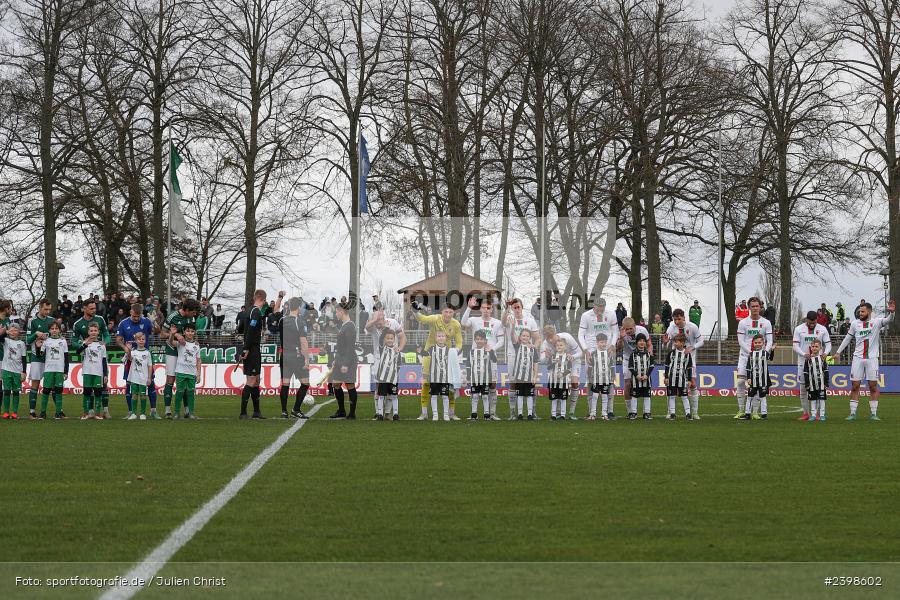 sport, action, Willy-Sachs-Stadion, Schweinfurt, Regionalliga Bayern, März 2024, Fussball, FCS, FCA, FC Augsburg II, BFV, 25. Spieltag, 16.03.2024, 1. FC Schweinfurt 1905 - Bild-ID: 2398602