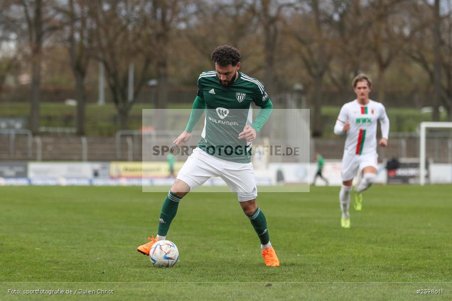 sport, action, Willy-Sachs-Stadion, Schweinfurt, Regionalliga Bayern, März 2024, Fussball, FCS, FCA, FC Augsburg II, BFV, 25. Spieltag, 16.03.2024, 1. FC Schweinfurt 1905 - Bild-ID: 2398611