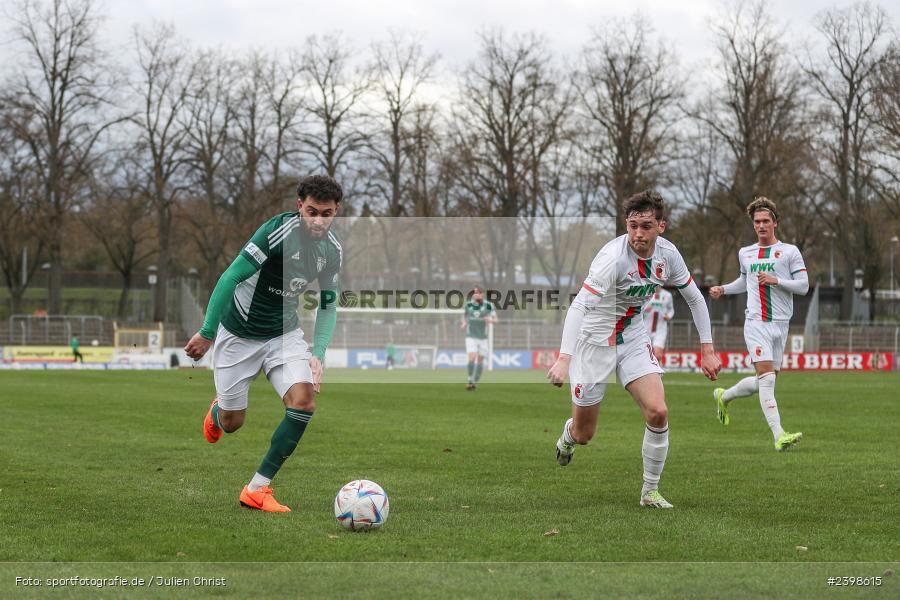 sport, action, Willy-Sachs-Stadion, Schweinfurt, Regionalliga Bayern, März 2024, Fussball, FCS, FCA, FC Augsburg II, BFV, 25. Spieltag, 16.03.2024, 1. FC Schweinfurt 1905 - Bild-ID: 2398615