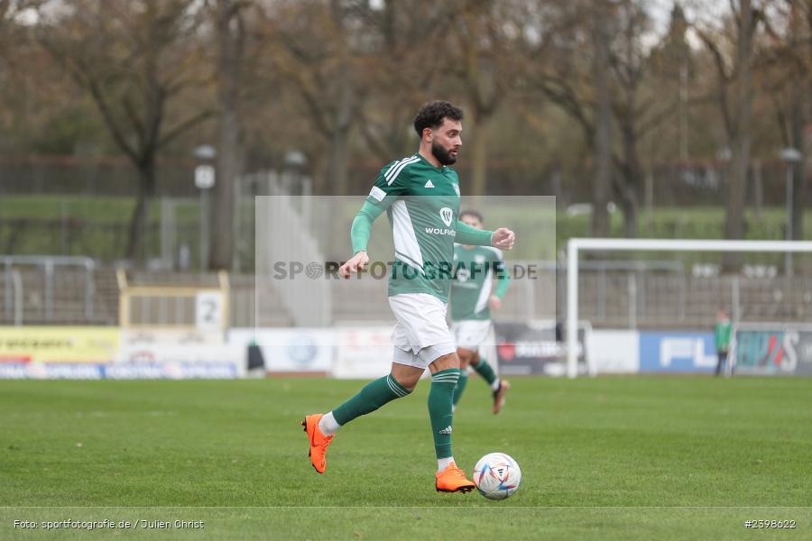 sport, action, Willy-Sachs-Stadion, Schweinfurt, Regionalliga Bayern, März 2024, Fussball, FCS, FCA, FC Augsburg II, BFV, 25. Spieltag, 16.03.2024, 1. FC Schweinfurt 1905 - Bild-ID: 2398622