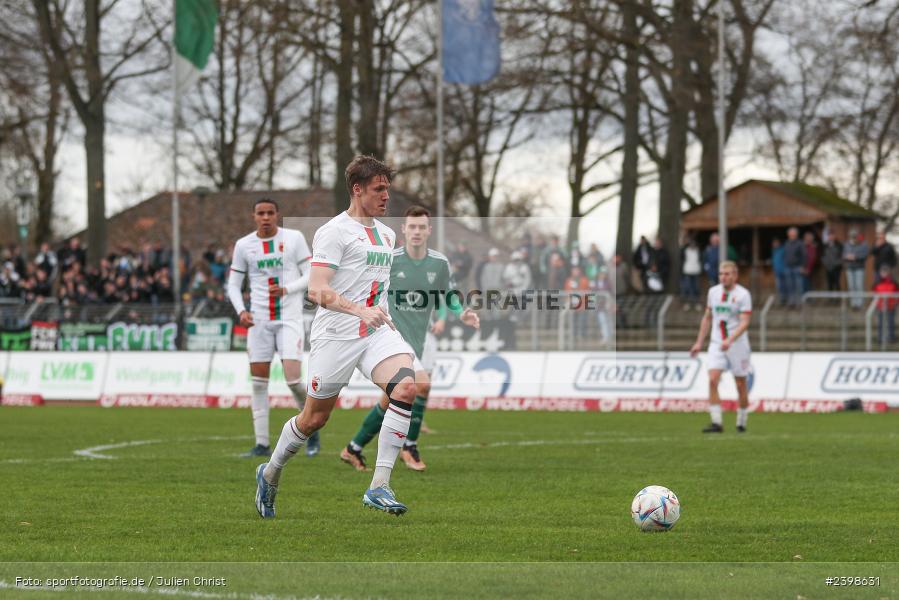 sport, action, Willy-Sachs-Stadion, Schweinfurt, Regionalliga Bayern, März 2024, Fussball, FCS, FCA, FC Augsburg II, BFV, 25. Spieltag, 16.03.2024, 1. FC Schweinfurt 1905 - Bild-ID: 2398631