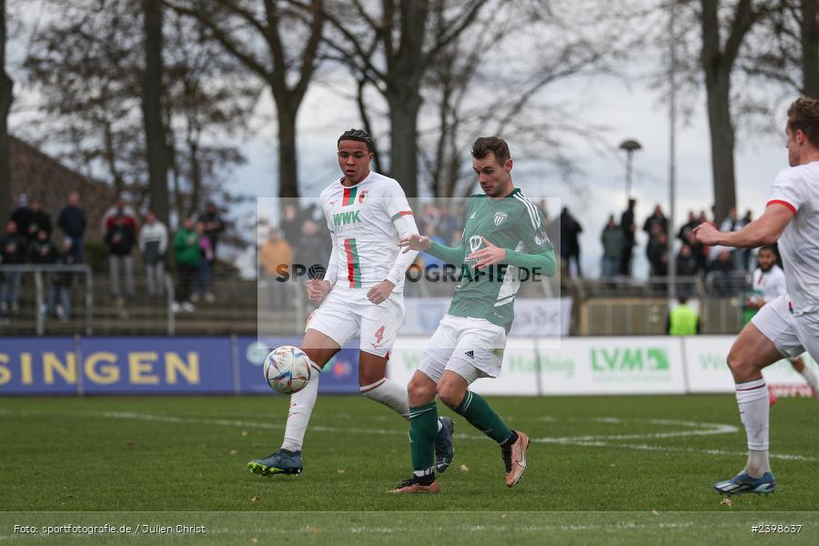 sport, action, Willy-Sachs-Stadion, Schweinfurt, Regionalliga Bayern, März 2024, Fussball, FCS, FCA, FC Augsburg II, BFV, 25. Spieltag, 16.03.2024, 1. FC Schweinfurt 1905 - Bild-ID: 2398637