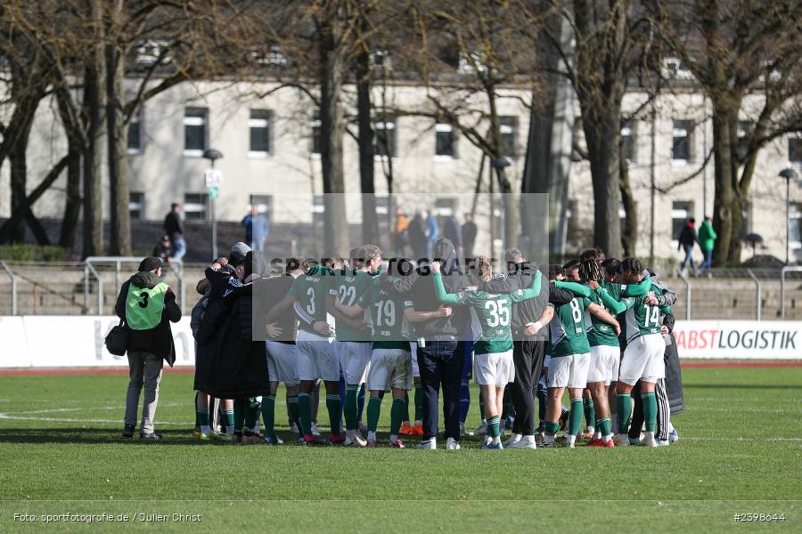 sport, action, Willy-Sachs-Stadion, Schweinfurt, Regionalliga Bayern, März 2024, Fussball, FCS, FCA, FC Augsburg II, BFV, 25. Spieltag, 16.03.2024, 1. FC Schweinfurt 1905 - Bild-ID: 2398644