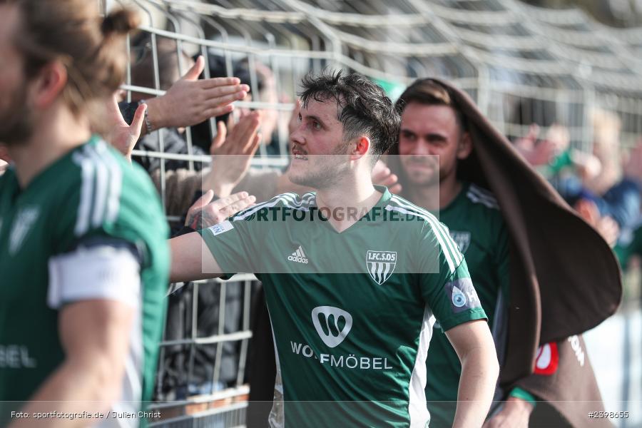 sport, action, Willy-Sachs-Stadion, Schweinfurt, Regionalliga Bayern, März 2024, Fussball, FCS, FCA, FC Augsburg II, BFV, 25. Spieltag, 16.03.2024, 1. FC Schweinfurt 1905 - Bild-ID: 2398655