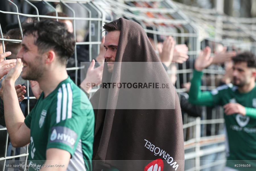 sport, action, Willy-Sachs-Stadion, Schweinfurt, Regionalliga Bayern, März 2024, Fussball, FCS, FCA, FC Augsburg II, BFV, 25. Spieltag, 16.03.2024, 1. FC Schweinfurt 1905 - Bild-ID: 2398658