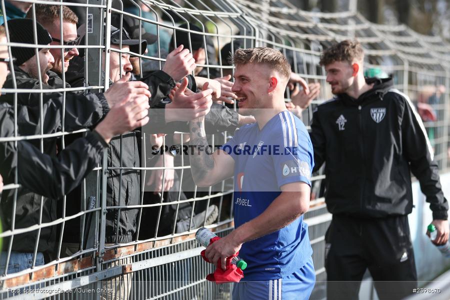 sport, action, Willy-Sachs-Stadion, Schweinfurt, Regionalliga Bayern, März 2024, Fussball, FCS, FCA, FC Augsburg II, BFV, 25. Spieltag, 16.03.2024, 1. FC Schweinfurt 1905 - Bild-ID: 2398670