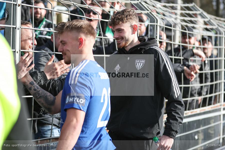 sport, action, Willy-Sachs-Stadion, Schweinfurt, Regionalliga Bayern, März 2024, Fussball, FCS, FCA, FC Augsburg II, BFV, 25. Spieltag, 16.03.2024, 1. FC Schweinfurt 1905 - Bild-ID: 2398674