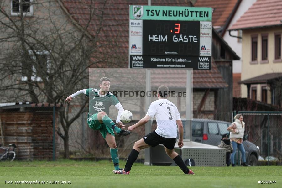 Sportgelände, Neuhütten, 17.03.2024, sport, action, BFV, Fussball, März 2024, 17. Spieltag, A-Klasse Würzburg Gr. 5, DJK, TSV, DJK Fellen, TSV Neuhütten-Wiesthal II - Bild-ID: 2398699