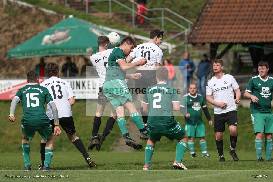 Sportgelände, Neuhütten, 17.03.2024, sport, action, BFV, Fussball, März 2024, 17. Spieltag, A-Klasse Würzburg Gr. 5, DJK, TSV, DJK Fellen, TSV Neuhütten-Wiesthal II - Bild-ID: 2398717
