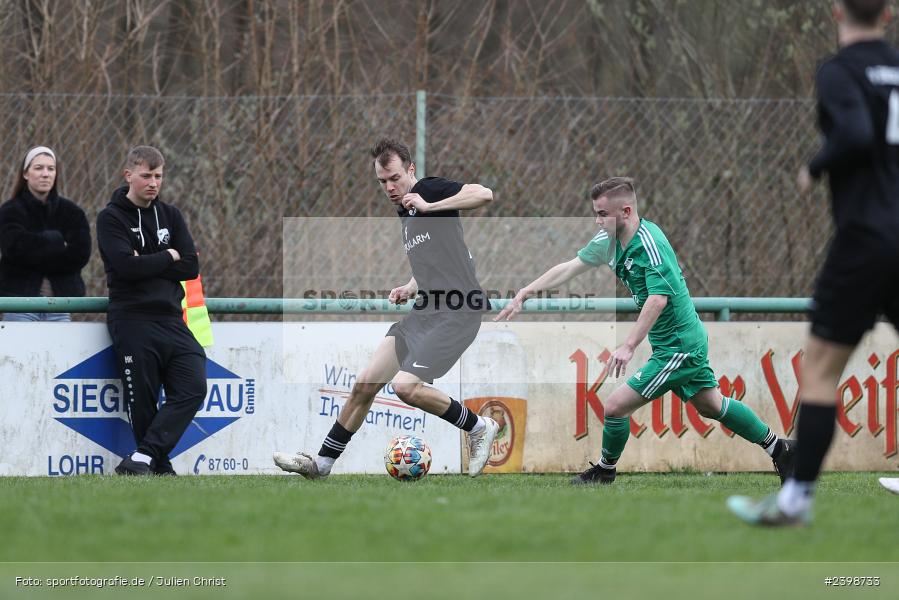 sport, action, Wombach, Sportgelände, SVS, SV-DJK Wombach, SV Sendelbach-Steinbach, März 2024, Kreisklasse Würzburg Gr. 3, Fussball, DJK, BFV, 17.03.2024, 17. Spieltag - Bild-ID: 2398733