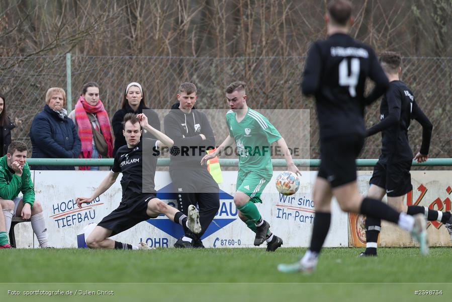 sport, action, Wombach, Sportgelände, SVS, SV-DJK Wombach, SV Sendelbach-Steinbach, März 2024, Kreisklasse Würzburg Gr. 3, Fussball, DJK, BFV, 17.03.2024, 17. Spieltag - Bild-ID: 2398734