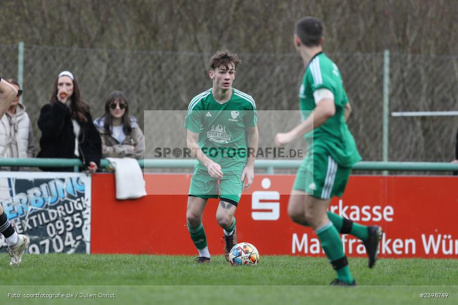 sport, action, Wombach, Sportgelände, SVS, SV-DJK Wombach, SV Sendelbach-Steinbach, März 2024, Kreisklasse Würzburg Gr. 3, Fussball, DJK, BFV, 17.03.2024, 17. Spieltag - Bild-ID: 2398749