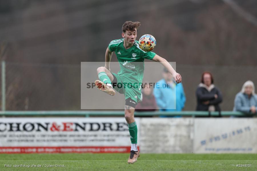 sport, action, Wombach, Sportgelände, SVS, SV-DJK Wombach, SV Sendelbach-Steinbach, März 2024, Kreisklasse Würzburg Gr. 3, Fussball, DJK, BFV, 17.03.2024, 17. Spieltag - Bild-ID: 2398751