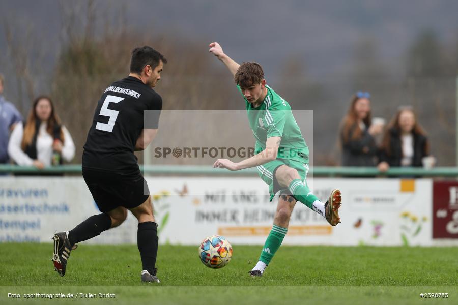 sport, action, Wombach, Sportgelände, SVS, SV-DJK Wombach, SV Sendelbach-Steinbach, März 2024, Kreisklasse Würzburg Gr. 3, Fussball, DJK, BFV, 17.03.2024, 17. Spieltag - Bild-ID: 2398753