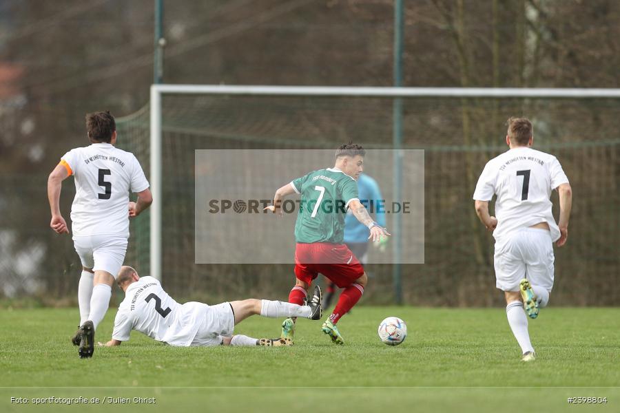 sport, action, TSV Neuhütten-Wiesthal, TSV Homburg, TSV, Sportgelände, Neuhütten, März 2024, Kreisliga Würzburg, HOM, Fussball, BFV, 21. Spieltag, 17.03.2024 - Bild-ID: 2398804