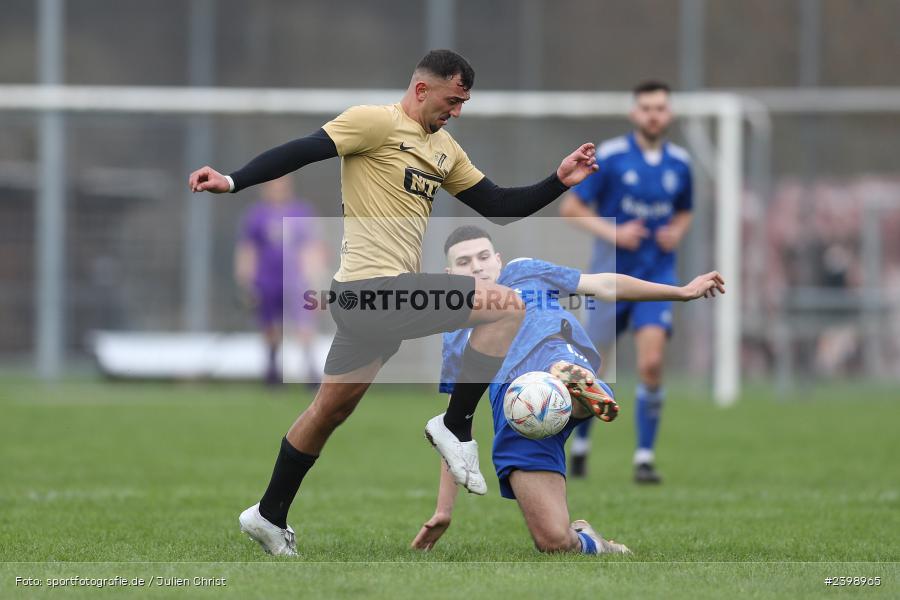 sport, action, TSV Lohr II, TSV, Sportgelände, SVS, SV Schaippach, März 2024, Lohr, Fussball, BFV, A-Klasse Würzburg Gr. 5, 17.03.2024, 17. Spieltag - Bild-ID: 2398965