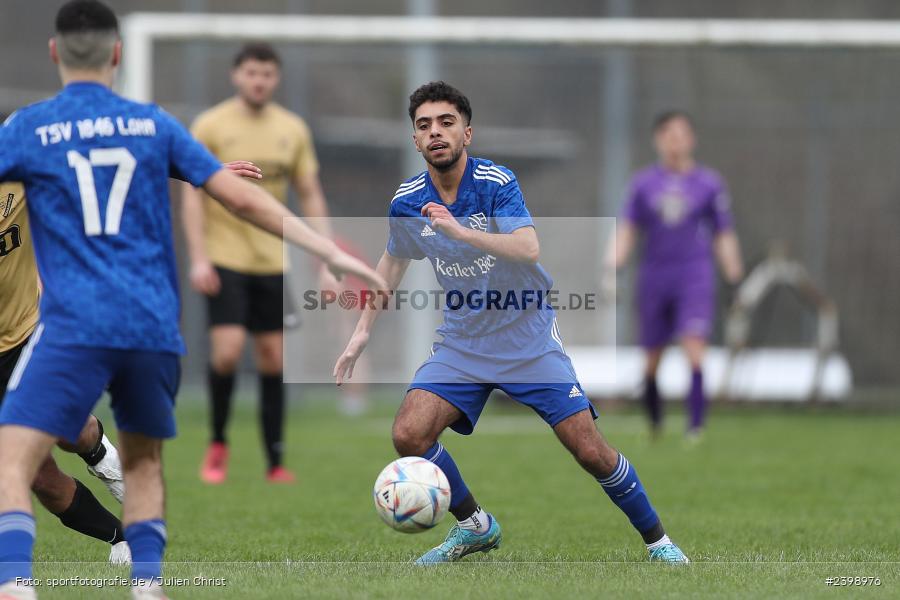 sport, action, TSV Lohr II, TSV, Sportgelände, SVS, SV Schaippach, März 2024, Lohr, Fussball, BFV, A-Klasse Würzburg Gr. 5, 17.03.2024, 17. Spieltag - Bild-ID: 2398976