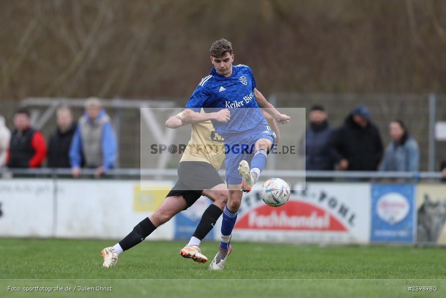sport, action, TSV Lohr II, TSV, Sportgelände, SVS, SV Schaippach, März 2024, Lohr, Fussball, BFV, A-Klasse Würzburg Gr. 5, 17.03.2024, 17. Spieltag - Bild-ID: 2398980