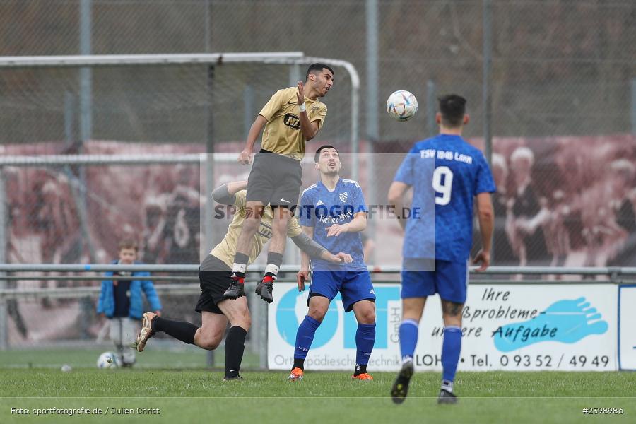 sport, action, TSV Lohr II, TSV, Sportgelände, SVS, SV Schaippach, März 2024, Lohr, Fussball, BFV, A-Klasse Würzburg Gr. 5, 17.03.2024, 17. Spieltag - Bild-ID: 2398986