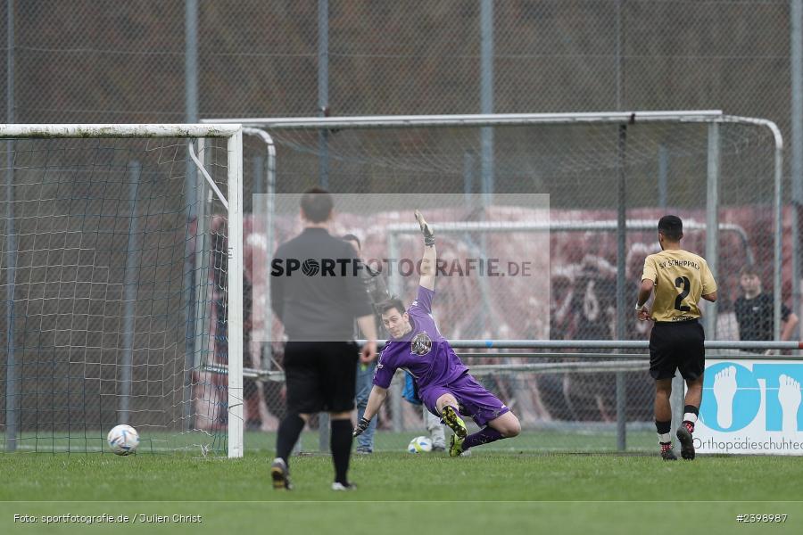sport, action, TSV Lohr II, TSV, Sportgelände, SVS, SV Schaippach, März 2024, Lohr, Fussball, BFV, A-Klasse Würzburg Gr. 5, 17.03.2024, 17. Spieltag - Bild-ID: 2398987