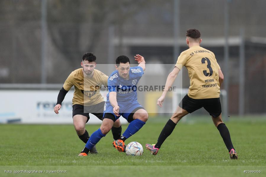 sport, action, TSV Lohr II, TSV, Sportgelände, SVS, SV Schaippach, März 2024, Lohr, Fussball, BFV, A-Klasse Würzburg Gr. 5, 17.03.2024, 17. Spieltag - Bild-ID: 2399006