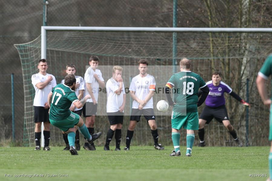 sport, action, TSV Neuhütten-Wiesthal II, TSV, Sportgelände, Neuhütten, März 2024, Fussball, DJK Fellen, DJK, BFV, A-Klasse Würzburg Gr. 5, 17.03.2024, 17. Spieltag - Bild-ID: 2399083