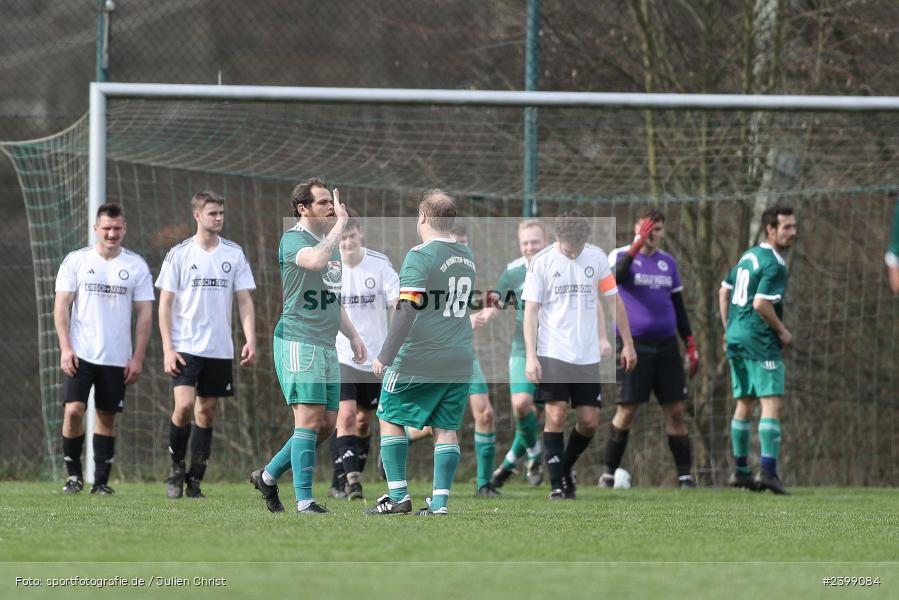 sport, action, TSV Neuhütten-Wiesthal II, TSV, Sportgelände, Neuhütten, März 2024, Fussball, DJK Fellen, DJK, BFV, A-Klasse Würzburg Gr. 5, 17.03.2024, 17. Spieltag - Bild-ID: 2399084