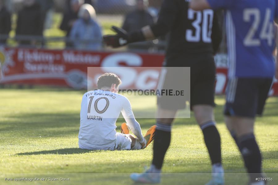 Sportgelände, Karlburg, 23.03.2024, sport, action, BFV, Fussball, März 2024, 26. Spieltag, Landesliga Nordwest, GOC, TSV, TSV Gochsheim, TSV Karlburg - Bild-ID: 2399156