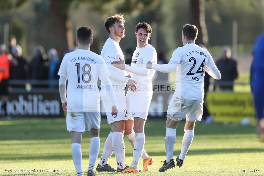 Sportgelände, Karlburg, 23.03.2024, sport, action, BFV, Fussball, März 2024, 26. Spieltag, Landesliga Nordwest, GOC, TSV, TSV Gochsheim, TSV Karlburg - Bild-ID: 2399192