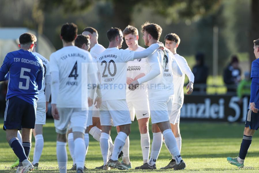 Sportgelände, Karlburg, 23.03.2024, sport, action, BFV, Fussball, März 2024, 26. Spieltag, Landesliga Nordwest, GOC, TSV, TSV Gochsheim, TSV Karlburg - Bild-ID: 2399196