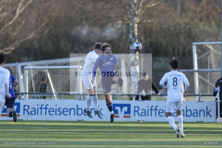 Sportgelände, Karlburg, 23.03.2024, sport, action, BFV, Fussball, März 2024, 26. Spieltag, Landesliga Nordwest, GOC, TSV, TSV Gochsheim, TSV Karlburg - Bild-ID: 2399214