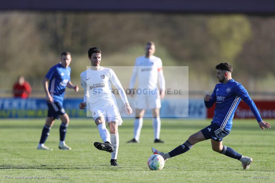 Sportgelände, Karlburg, 23.03.2024, sport, action, BFV, Fussball, März 2024, 26. Spieltag, Landesliga Nordwest, GOC, TSV, TSV Gochsheim, TSV Karlburg - Bild-ID: 2399227
