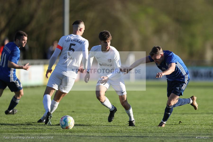 Sportgelände, Karlburg, 23.03.2024, sport, action, BFV, Fussball, März 2024, 26. Spieltag, Landesliga Nordwest, GOC, TSV, TSV Gochsheim, TSV Karlburg - Bild-ID: 2399231