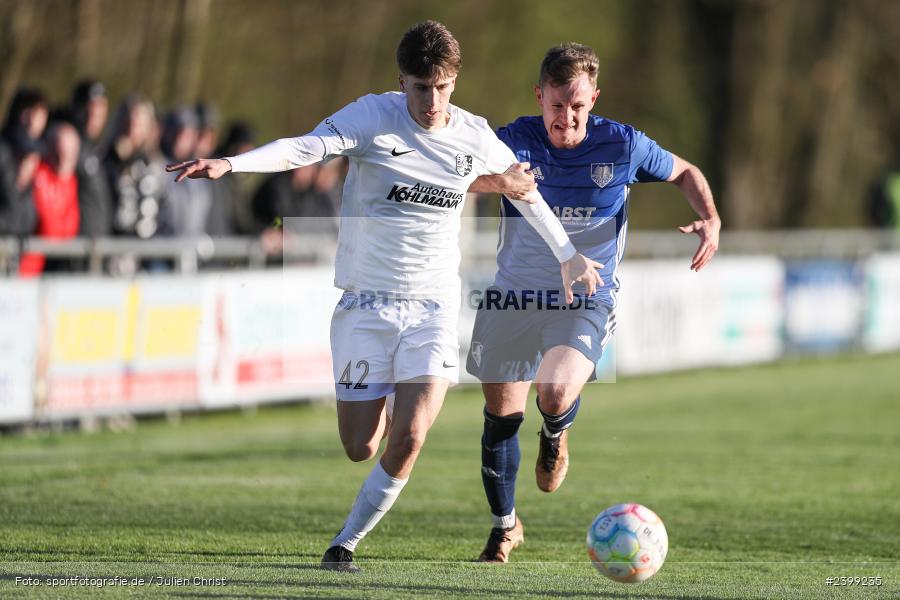 Sportgelände, Karlburg, 23.03.2024, sport, action, BFV, Fussball, März 2024, 26. Spieltag, Landesliga Nordwest, GOC, TSV, TSV Gochsheim, TSV Karlburg - Bild-ID: 2399235