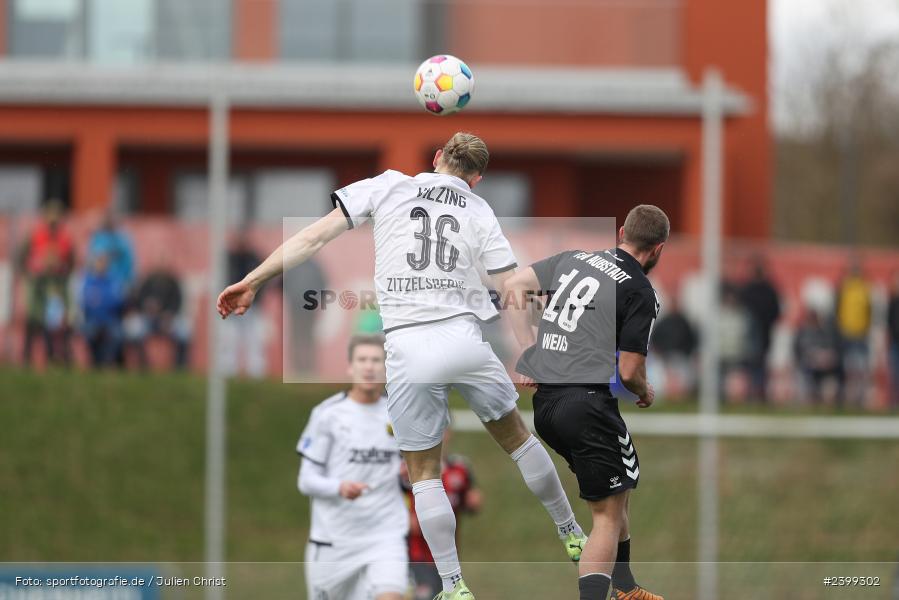 NGN-Arena, Aubstadt, 23.03.2024, sport, action, BFV, Fussball, März 2024, 26. Spieltag, Regionalliga Bayern, DJK, TSV, DJK Vilzing, TSV Aubstadt - Bild-ID: 2399302