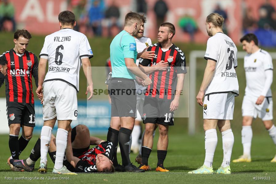 NGN-Arena, Aubstadt, 23.03.2024, sport, action, BFV, Fussball, März 2024, 26. Spieltag, Regionalliga Bayern, DJK, TSV, DJK Vilzing, TSV Aubstadt - Bild-ID: 2399323