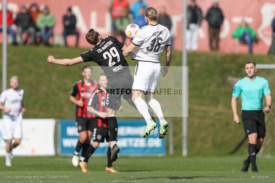 NGN-Arena, Aubstadt, 23.03.2024, sport, action, BFV, Fussball, März 2024, 26. Spieltag, Regionalliga Bayern, DJK, TSV, DJK Vilzing, TSV Aubstadt - Bild-ID: 2399349