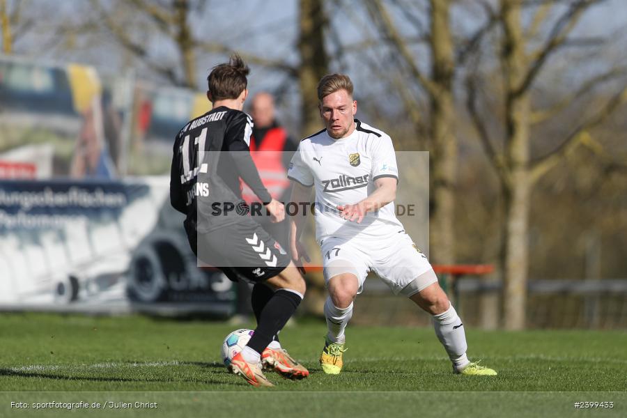 NGN-Arena, Aubstadt, 23.03.2024, sport, action, BFV, Fussball, März 2024, 26. Spieltag, Regionalliga Bayern, DJK, TSV, DJK Vilzing, TSV Aubstadt - Bild-ID: 2399433